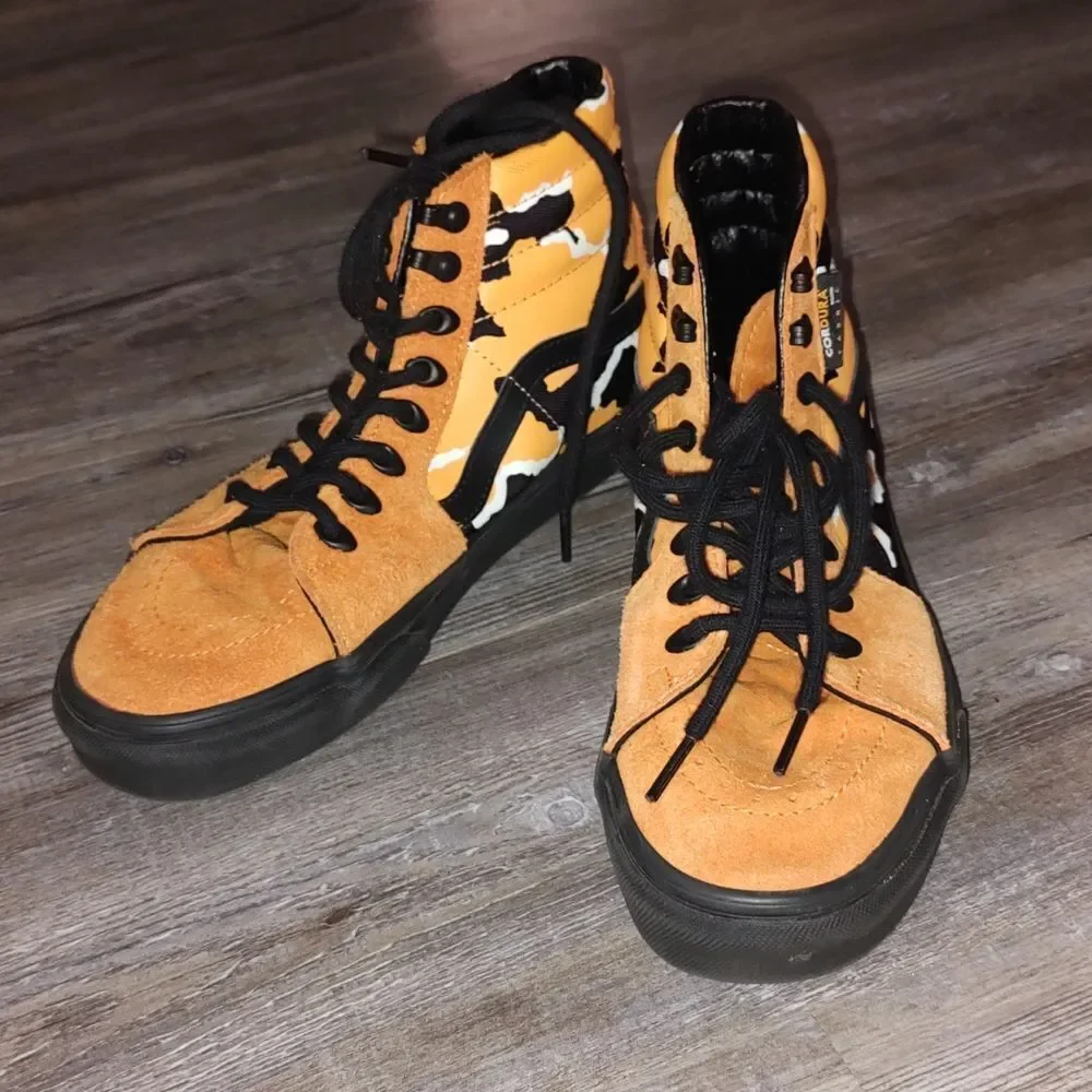 NEW VANS SK8 HI CORDURA AMBERGLOW  Men 7.5   Women  9.0